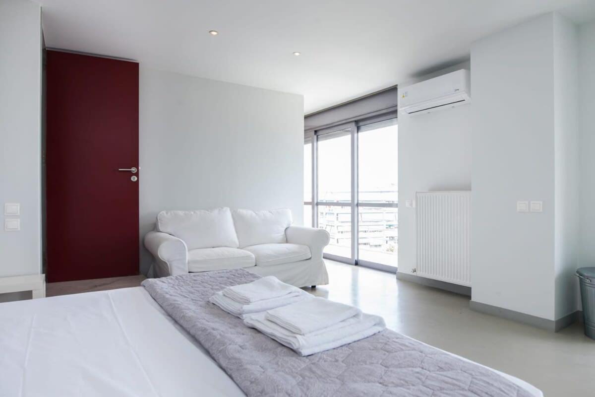 Penthouse With 360 View Of Athens And Private Gym Apartman Kültér fotó