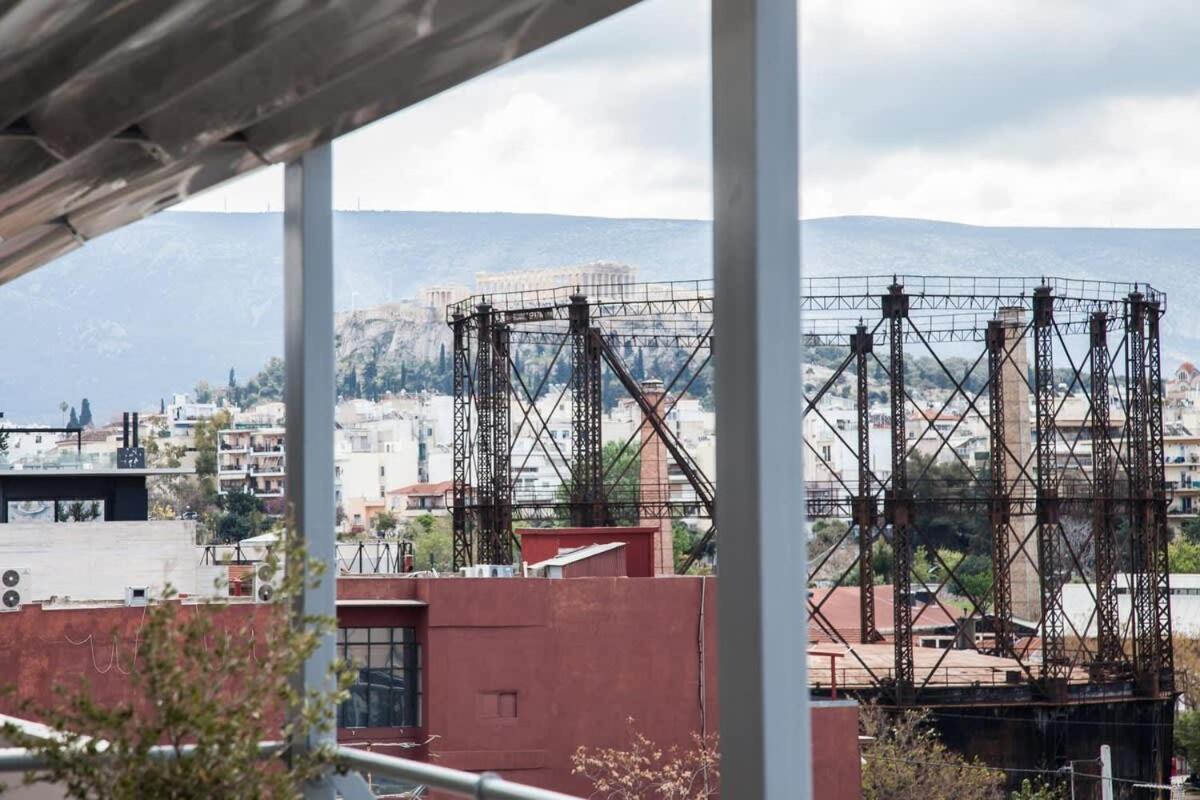 Penthouse With 360 View Of Athens And Private Gym Apartman Kültér fotó