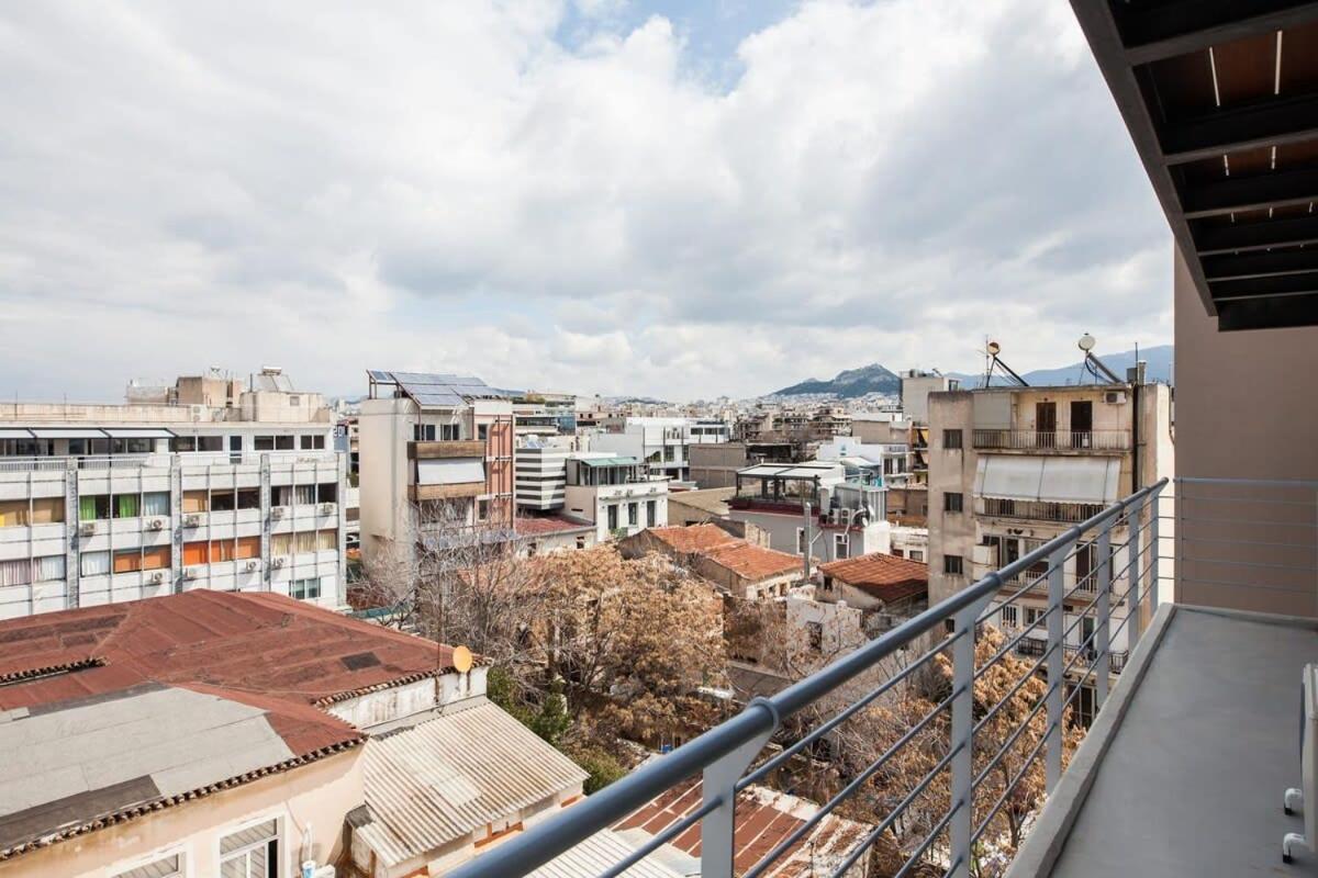 Penthouse With 360 View Of Athens And Private Gym Apartman Kültér fotó