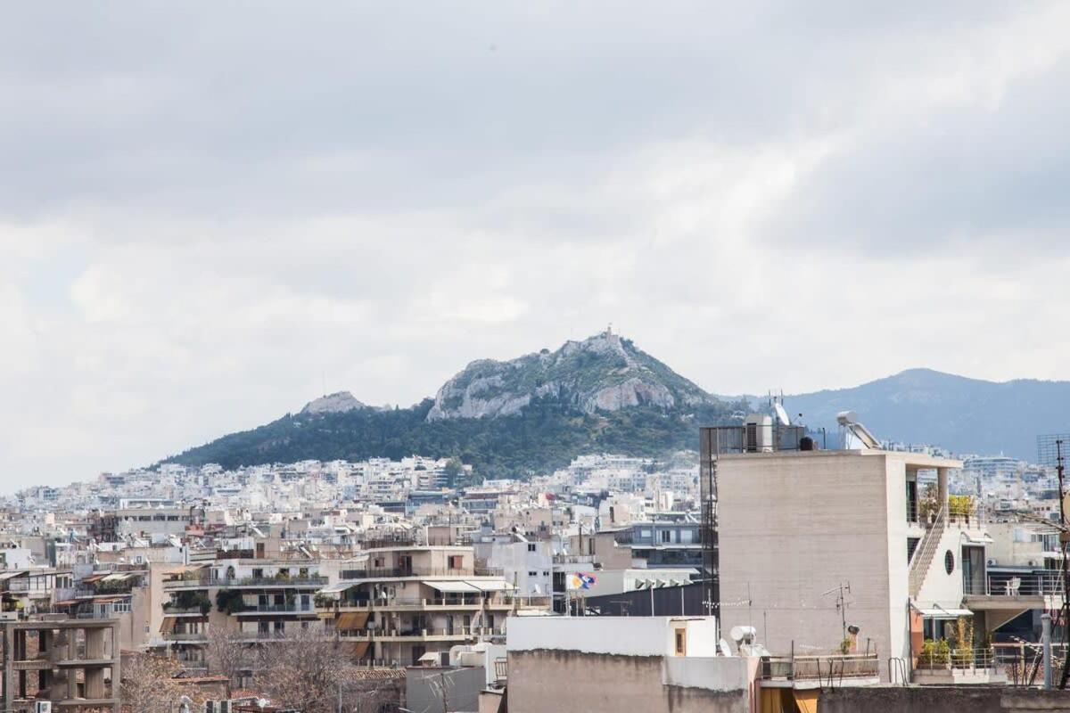 Penthouse With 360 View Of Athens And Private Gym Apartman Kültér fotó